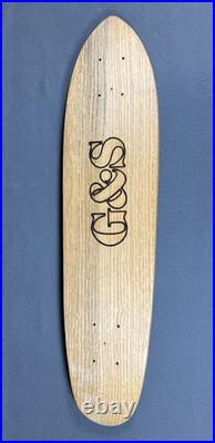Vintage NOS 1970s G&S Stacy Peralta Warp Tail 29 Skateboard Deck Logan Sims 70s Vintage NOS 1970s G&S Stacy Peralta Warp Tail 29 Skateboard Deck Logan Sims 70s