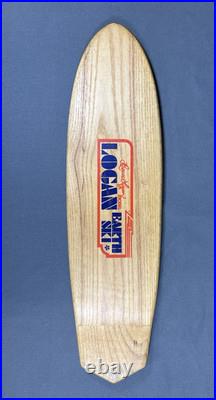 Vintage NOS 1970s Logan Earth Ski Skateboard 27 UNDRILLED Not Reissue Sims G&S