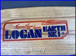 Vintage NOS 1970s Logan Earth Ski Skateboard 27 UNDRILLED Not Reissue Sims G&S