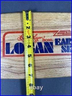 Vintage NOS 1970s Logan Earth Ski Skateboard 27 UNDRILLED Not Reissue Sims G&S