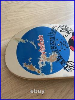 Vintage NOS 1990's Invisible Skateboard Deck Tabias Walker pro model