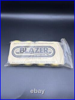 Vintage NOS BELAIR Blazer USA Roller Skate Wheels Vanathane Fan Jet Quad Crest