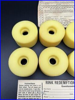 Vintage NOS BELAIR Blazer USA Roller Skate Wheels Vanathane Fan Jet Quad Crest