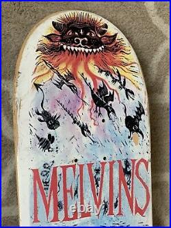 Vintage NOS Foundation Super Company Melvins Skateboard Deck Band Duffel