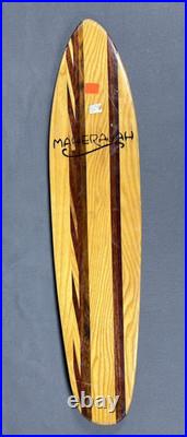 Vintage NOS MAHERAJAH Skateboard 28 Undrilled 70s Rare New Sims Logan G&S 1970s