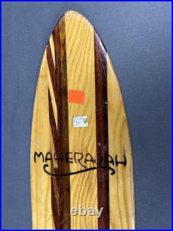 Vintage NOS MAHERAJAH Skateboard 28 Undrilled 70s Rare New Sims Logan G&S 1970s
