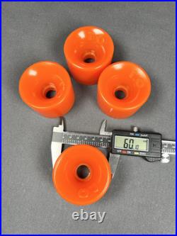 Vintage NOS OJ HOT JUICE Skateboard Wheels Rare 1970s Slalom Superjuice NEW