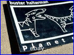 Vintage NOS Planet Earth Skateboards Buster Halterman Chasing Tails Skateboard