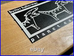 Vintage NOS Planet Earth Skateboards Buster Halterman Chasing Tails Skateboard