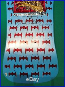 Vintage NOS Powell Peralta Steve Caballero Skateboard Deck Dragon Bats SIGNED