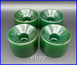 Vintage NOS Powerflex 5 GREEN Skateboard Wheels 1970's oj sims juice road rider