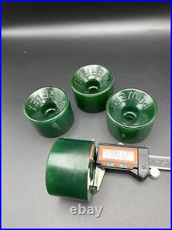 Vintage NOS Powerflex 5 GREEN Skateboard Wheels 1970's oj sims juice road rider