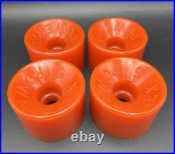 Vintage NOS Powerflex 5 ORANGE Skateboard Wheels 1970's oj sims juice road rider