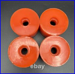Vintage NOS Powerflex 5 ORANGE Skateboard Wheels 1970's oj sims juice road rider