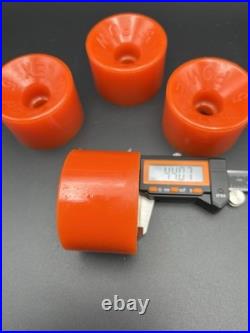 Vintage NOS Powerflex 5 ORANGE Skateboard Wheels 1970's oj sims juice road rider