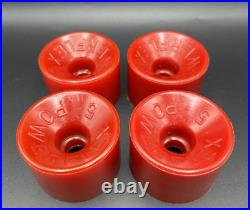 Vintage NOS Powerflex 5 RED Skateboard Wheels 1970's oj sims juice road rider