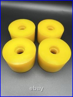 Vintage NOS Powerflex 5 YELLOW Skateboard Wheels 1970's oj sims juice road