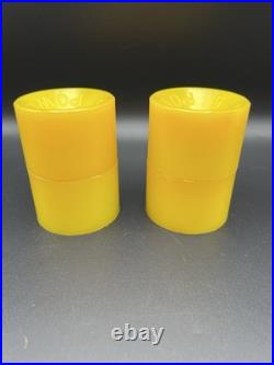 Vintage NOS Powerflex 5 YELLOW Skateboard Wheels 1970's oj sims juice road