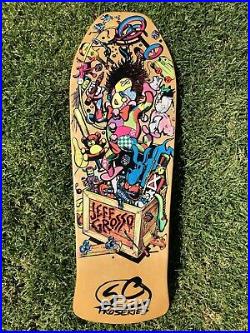 Vintage NOS Santa Cruz Jeff Grosso First Run Toy Box From Grossos Collection