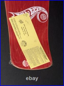 Vintage NOS Santa Cruz John Lucero Street Thing Skateboard 80s Mint NOS Red Stn