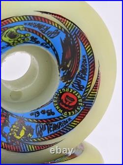 Vintage NOS Santa Cruz OJII TEAM RIDER Skateboard Wheels 95 61mm NATURAL