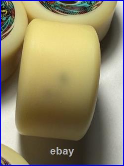 Vintage NOS Santa Cruz OJII TEAM RIDER Skateboard Wheels 95 61mm NATURAL