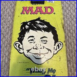 Vintage Nash 1987 Mad Magazine 26 Skateboard What Me Worry Neuman Sticker Board