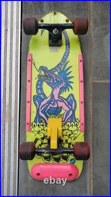 Vintage Nash Executioner Skateboard Yellow