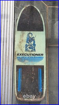 Vintage Nash Executioner Skateboard Yellow