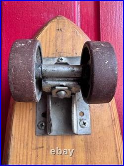 Vintage Nash Fifteen Toes 1960s Skateboard Blue Steel Wheels Good Condition
