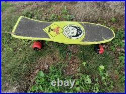 Vintage Nash Mad Magazine Skateboard Man On Board 1987