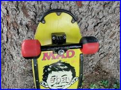 Vintage Nash Mad Magazine Skateboard Man On Board 1987 Vintage Nash Mad Magazine Skateboard Man On Board 1987