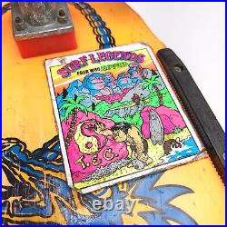Vintage Nash Red Line Executioner Orange Skateboard Deck Dragon XR-2 Trucks 1985 Vintage Nash Red Line Executioner Orange Skateboard Deck Dragon XR-2 Trucks 1985