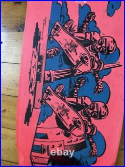 Vintage Nash Red Line Mean Street Skateboard Original 1986 Complete Setup Vintage Nash Red Line Mean Street Skateboard Original 1986 Complete Setup