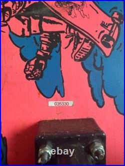 Vintage Nash Red Line Mean Street Skateboard Original 1986 Complete Setup Vintage Nash Red Line Mean Street Skateboard Original 1986 Complete Setup