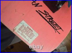 Vintage Nash Red Line Mean Street Skateboard Original 1986 Complete Setup Vintage Nash Red Line Mean Street Skateboard Original 1986 Complete Setup