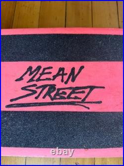 Vintage Nash Red Line Mean Street Skateboard Original 1986 Complete Setup Vintage Nash Red Line Mean Street Skateboard Original 1986 Complete Setup