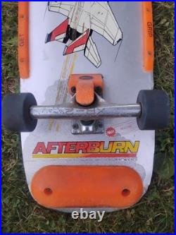 Vintage Nash Redline Afterburn Metal Base 1980s Skateboard