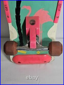 Vintage Nash Sponsored Team Deck Skateboard Redline USA RARE Fly Me 1985 XR-2