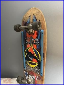 Vintage Natas Kaupas Evil Cat Skateboard Santa Monica Airlines Indy Slimeballs