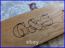 Vintage OG Gordon and Smith Skateboard 1970's G&S Warptail 1 Deck Only Vintage OG Gordon and Smith Skateboard 1970's G&S Warptail 1 Deck Only