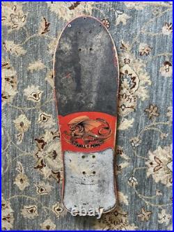 Vintage OG Lance Mountain 7ply 1985 Red skateboard deck Powell Peralta Tony Hawk