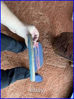Vintage OG Lance Mountain Pink skateboard deck 1985 Powell Peralta Tony Hawk