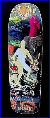 Vintage OG Mike Vallely Animal Man Slick skateboard deck World Industries