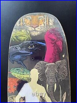 Vintage OG Mike Vallely Animal Man Slick skateboard deck World Industries