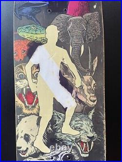 Vintage OG Mike Vallely Animal Man Slick skateboard deck World Industries