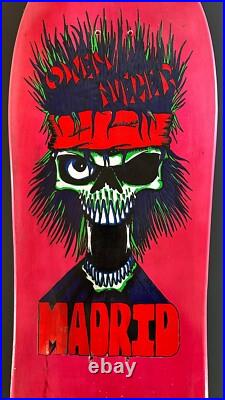 Vintage OG NOS 1987 Madrid -Owen Nieder Punk Skull/Rambo Skull Deck Vintage OG NOS 1987 Madrid -Owen Nieder Punk Skull/Rambo Skull Deck