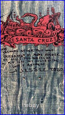 Vintage OG NOS Santa Cruz Jason Jessee Neptune From Jasons Personal Collection