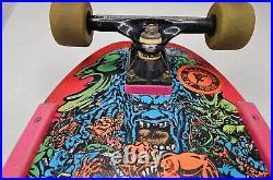 Vintage OG SANTA CRUZ Rob Roskopp Target 5 Skateboard Complete 1980s