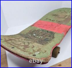 Vintage OG SANTA CRUZ Rob Roskopp Target 5 Skateboard Complete 1980s